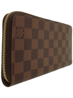 Louis Vuitton Damier Zippy Round Wallet Zipper Long